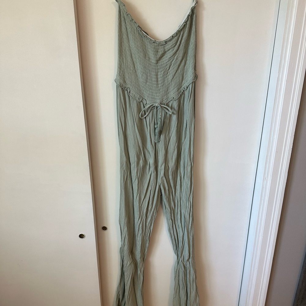 TUBE TOP JUMPSUIT